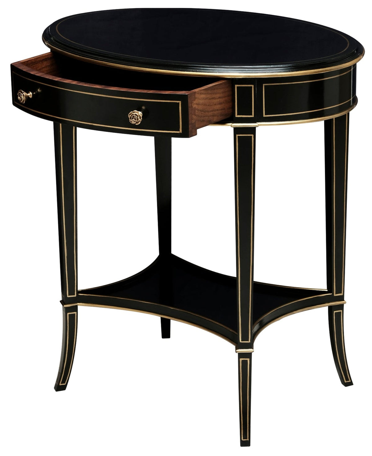 Maitland Smith Equinox Oval Side Table (SH06-040517)