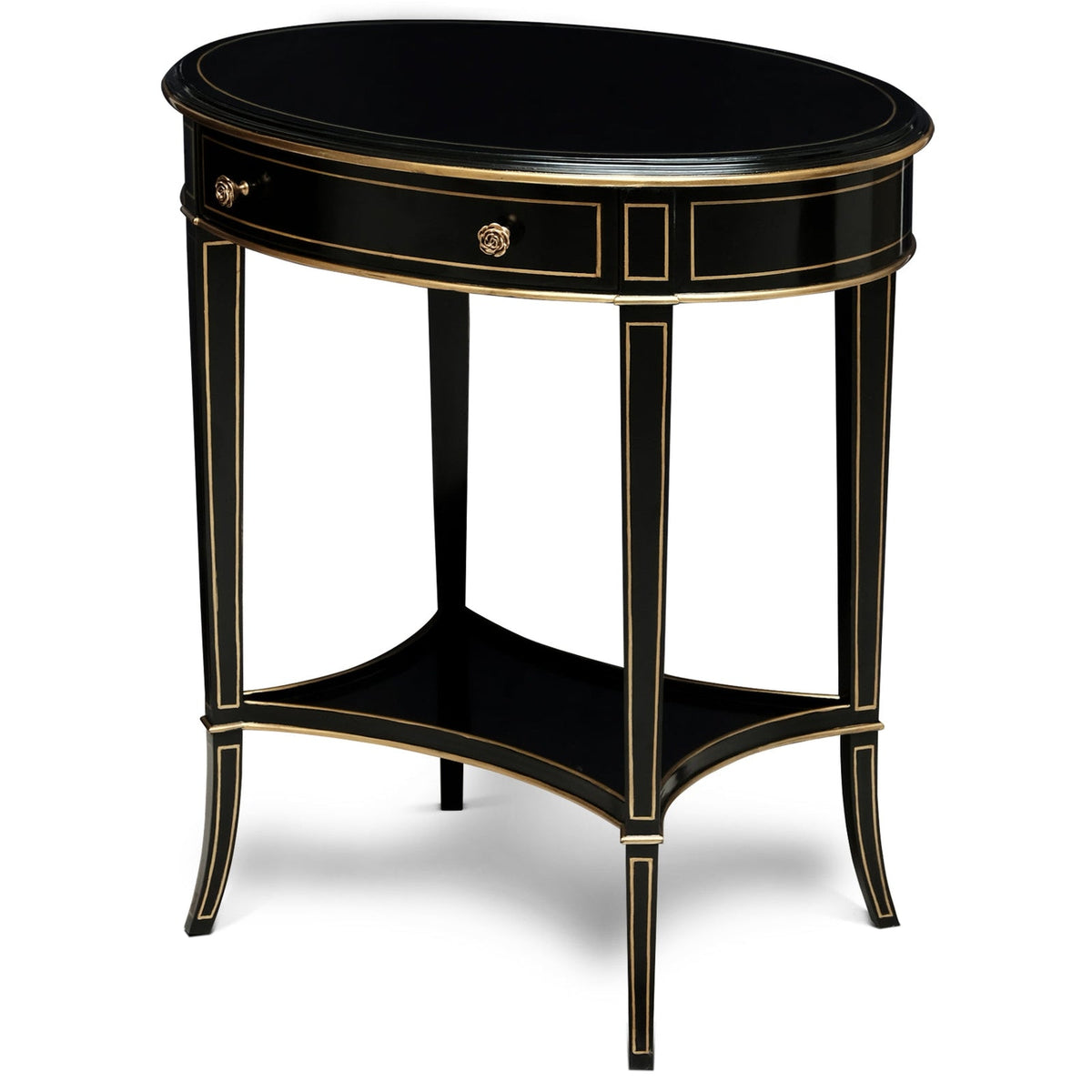 Maitland Smith Equinox Oval Side Table (SH06-040517)