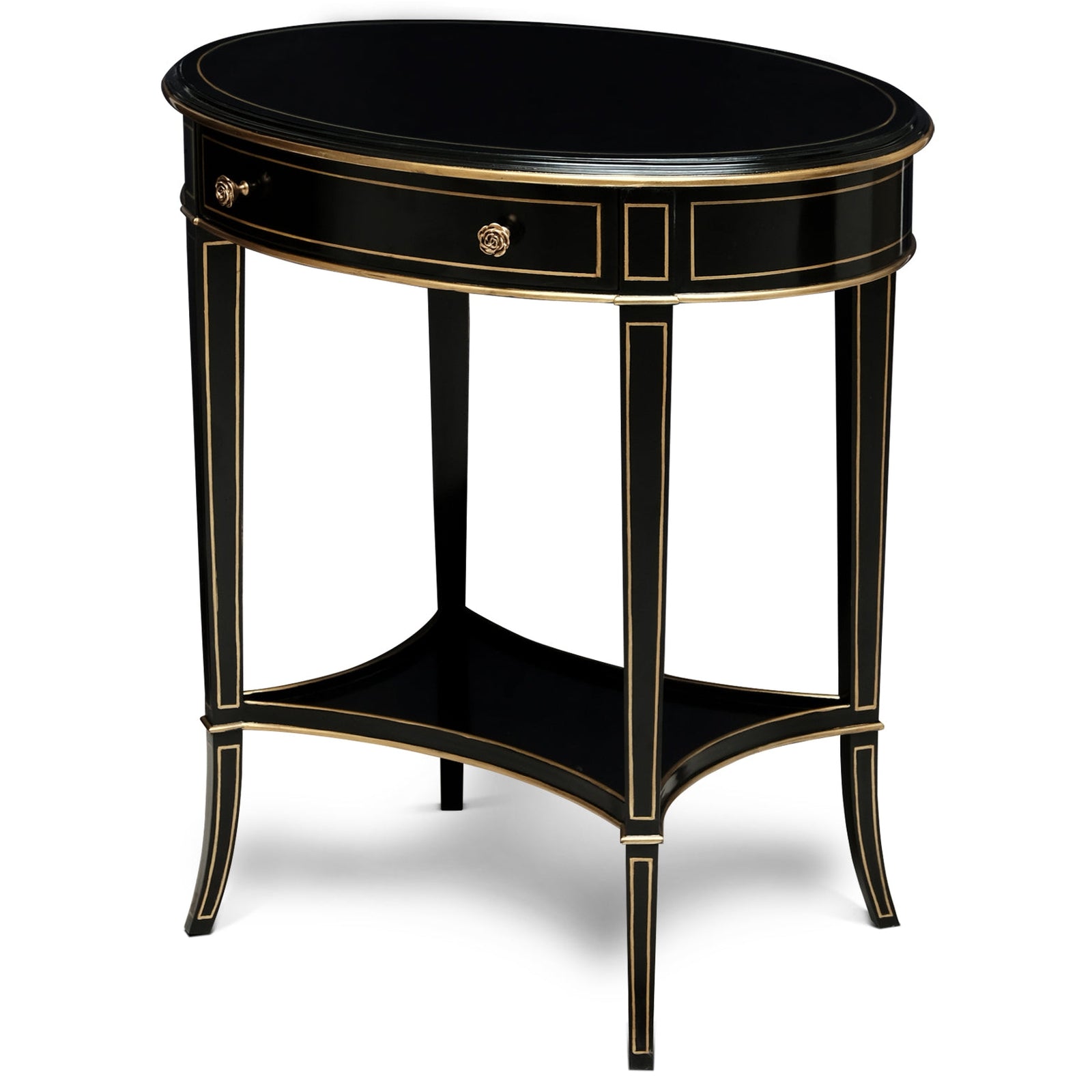 Maitland Smith Equinox Oval Side Table (SH06-040517)