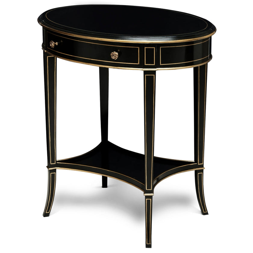 Maitland Smith Equinox Oval Side Table (SH06-040517)