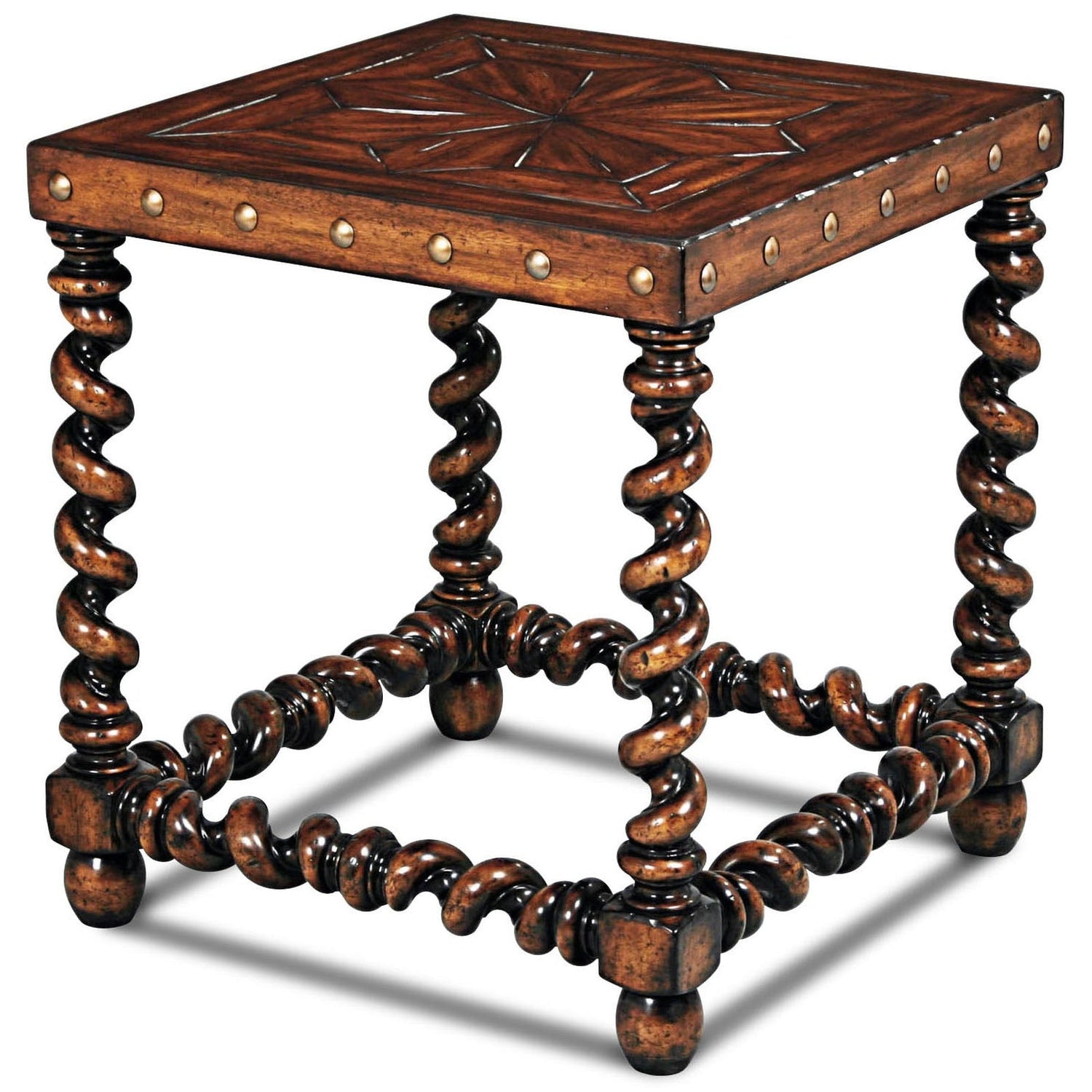 Maitland Smith Serpentine Side Table (SH06-062509)