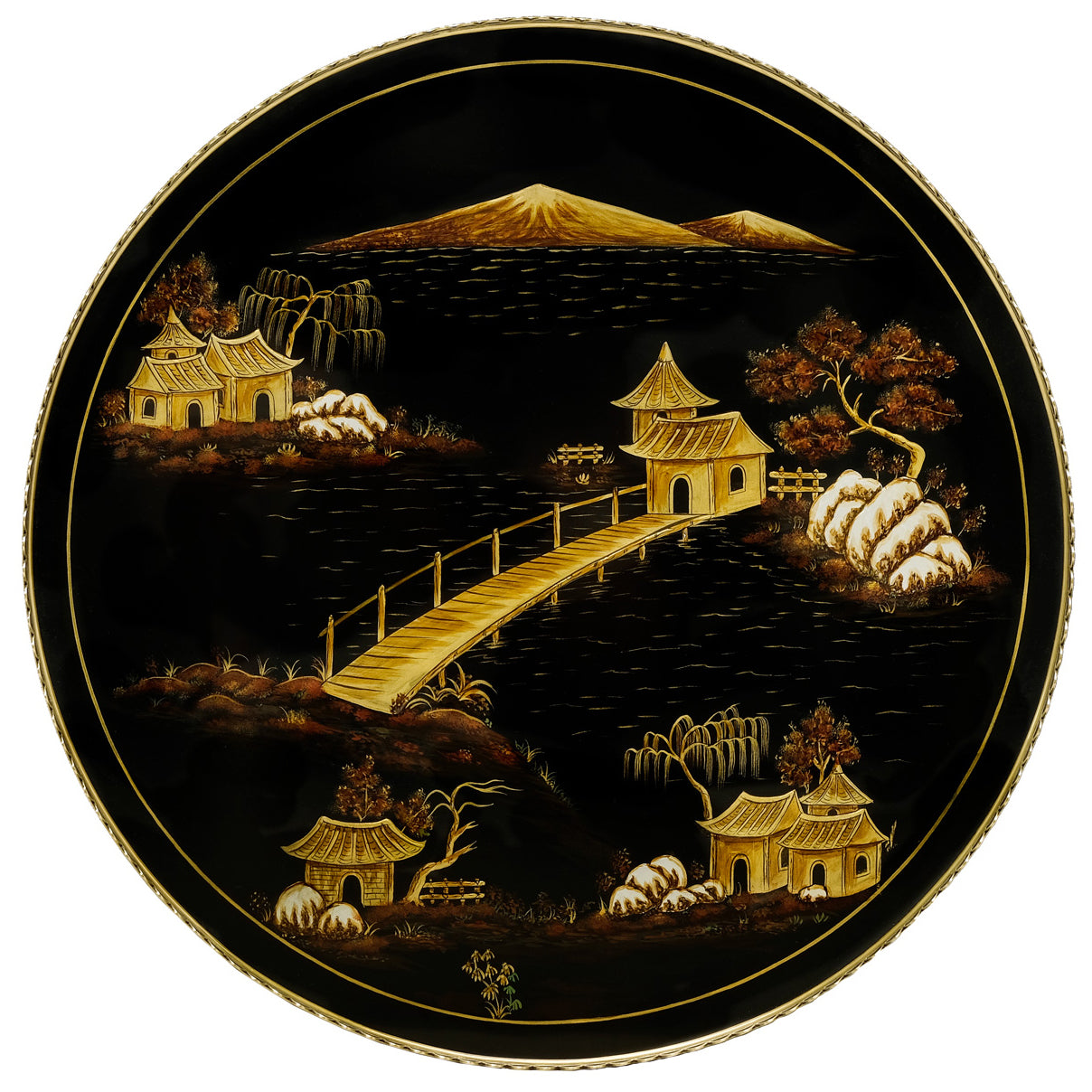 Maitland Smith Silk Side Table (SH06-112211)