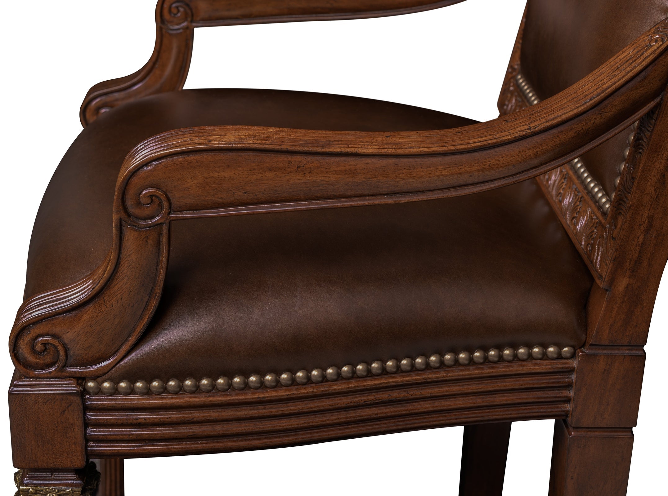 Maitland Smith Quarter Bar Stool (SH30-020504) DSC