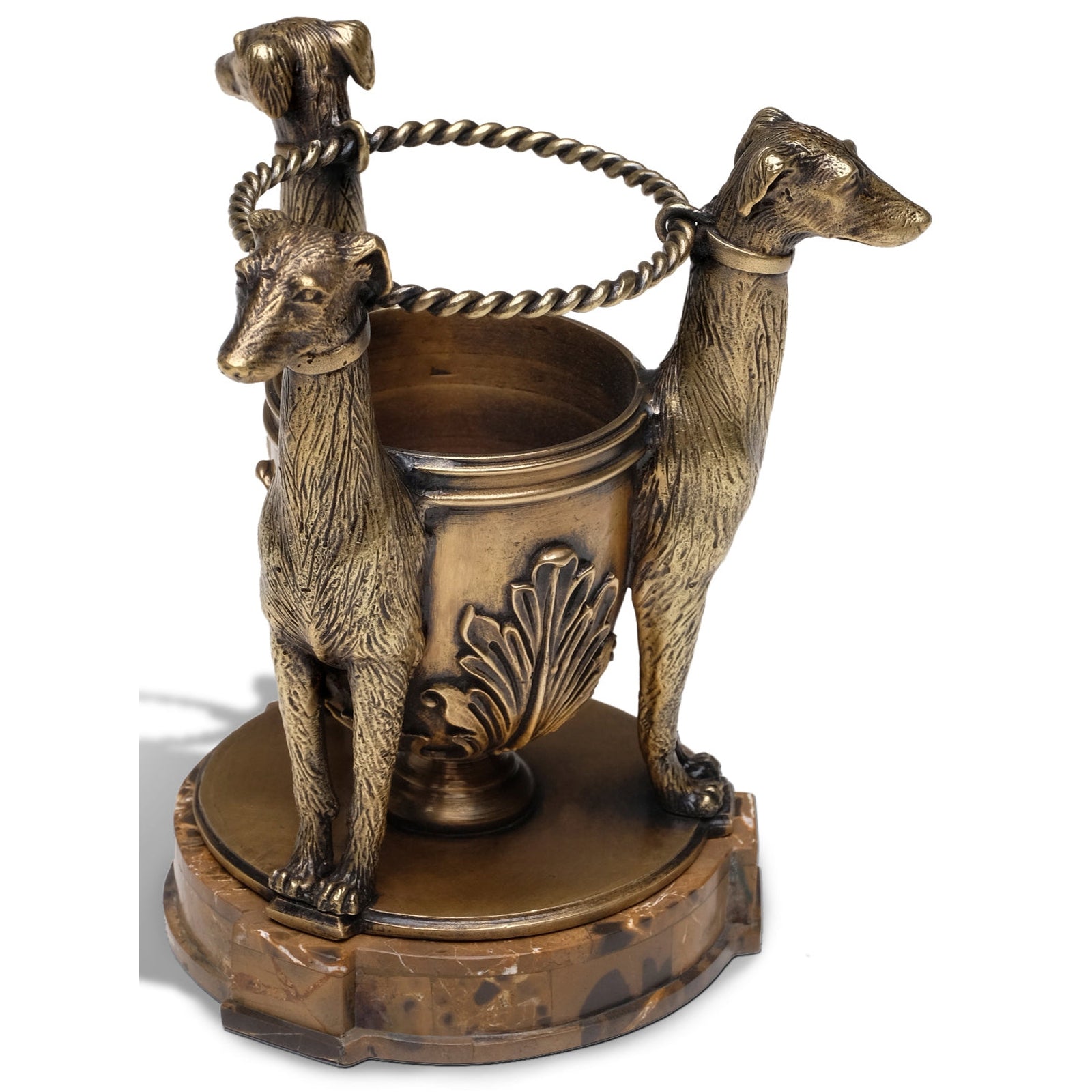 Maitland Smith Guard Dogs Pen Holder (SH41-081516) DSC