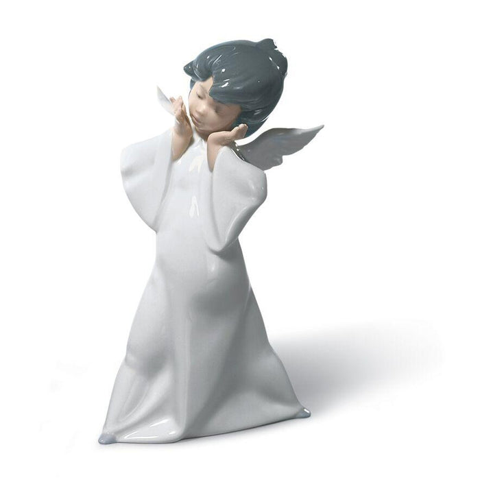 Lladro Mime Angel Figurine
