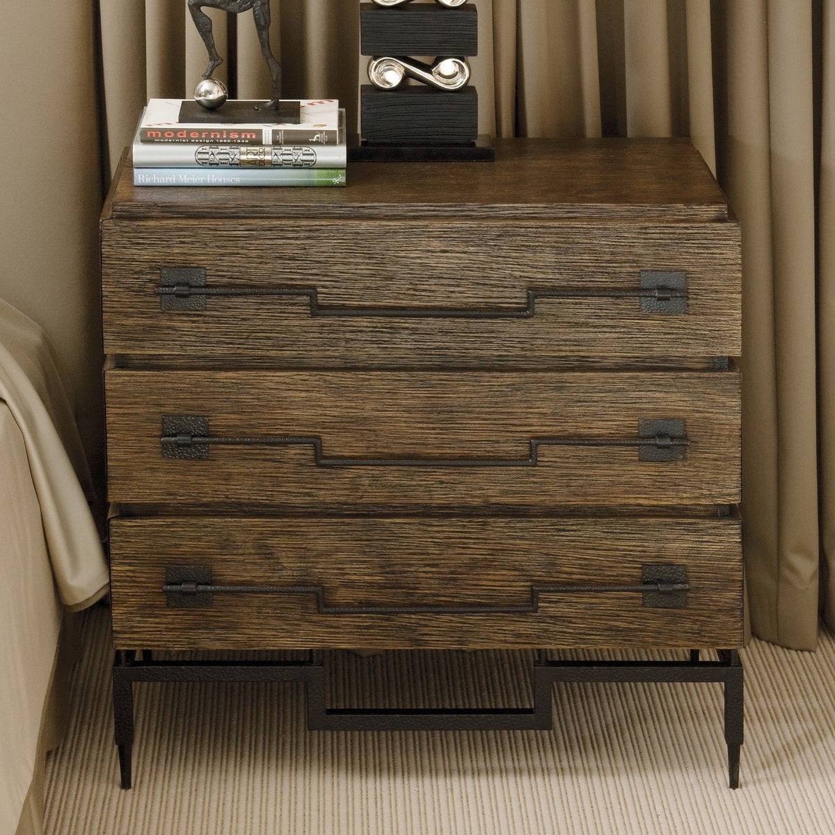 Global Views Scratch Three Drawer Chest