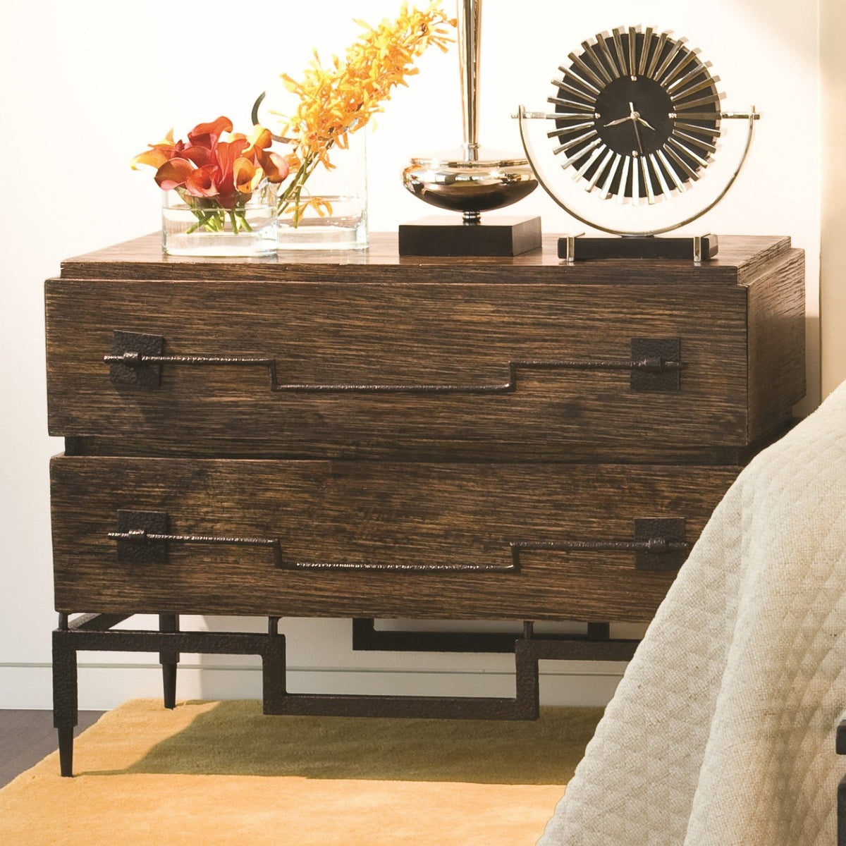Global Views Scratch Two Drawer Chest