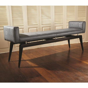 Global Views Grey Faux Bois City Bench