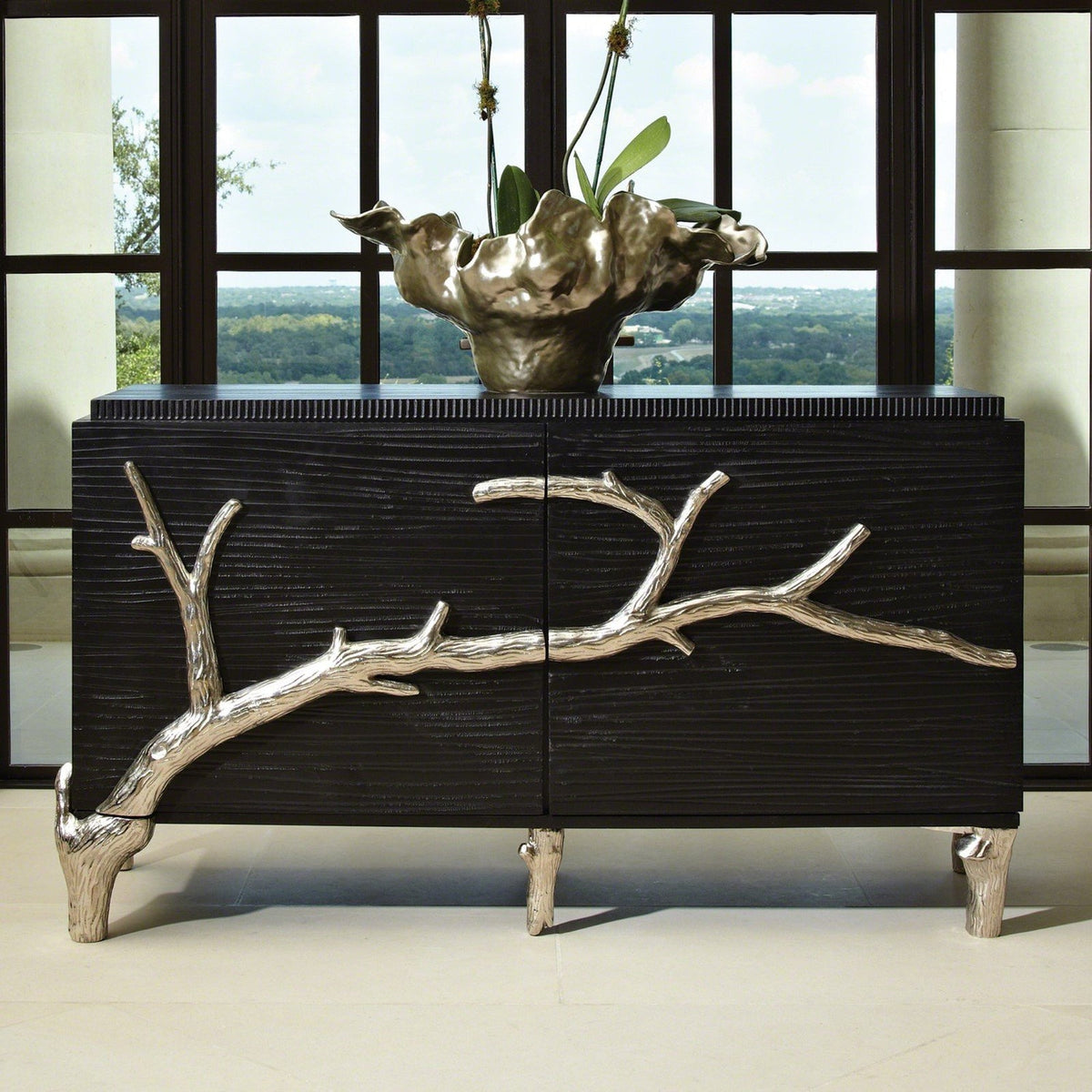Global Views Branch Two Door Cabinet