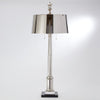 Global Views Library Lamp-Nickel