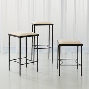 Global Views Hammered Bar Stool