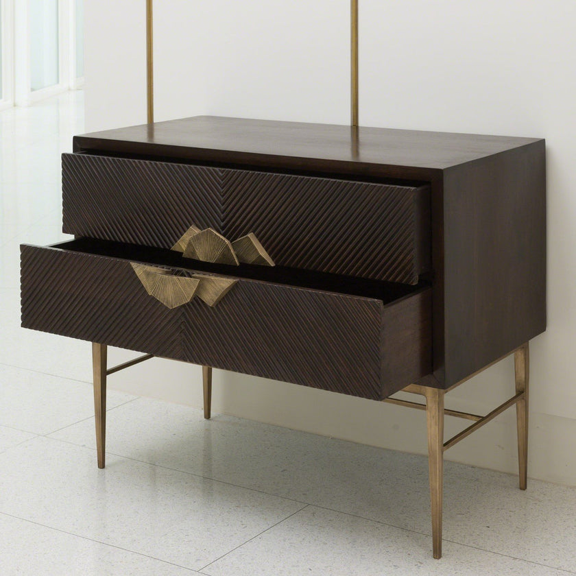 Global Views Galapagos Two Drawer Chest