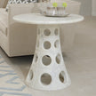 Global Views Taper Circle Side Table