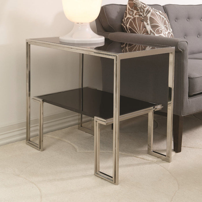 Global Views One Up Accent Table
