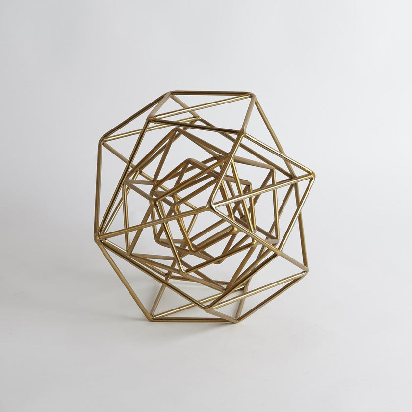 Global Views Geo Sculpture