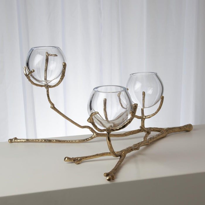 Global Views Twig 3 Vase Holder