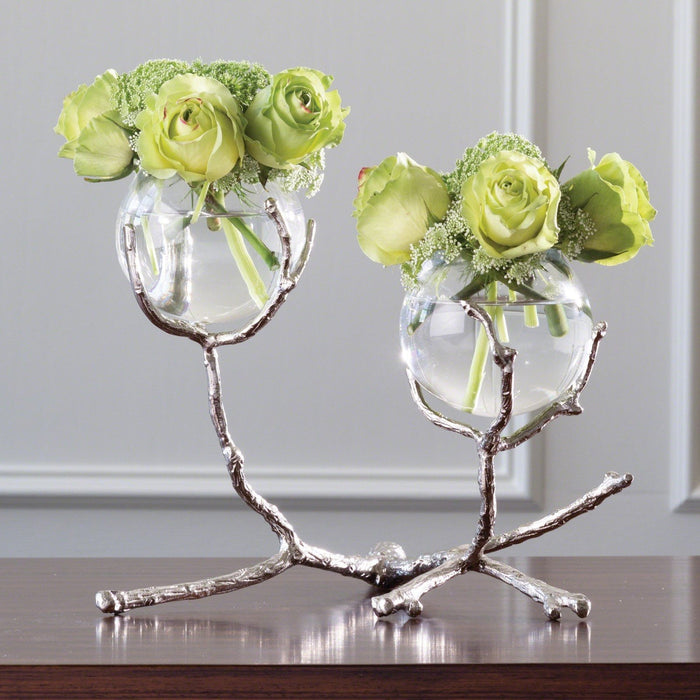 Global Views Twig 2 Vase Holder