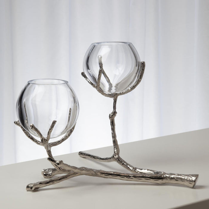 Global Views Twig 2 Vase Holder