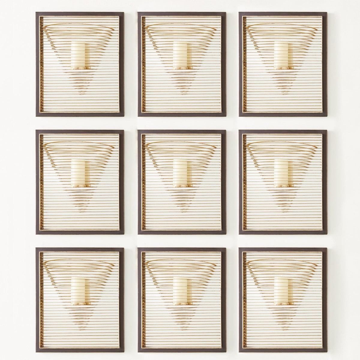 Global Views Pyramid Candle Sconce