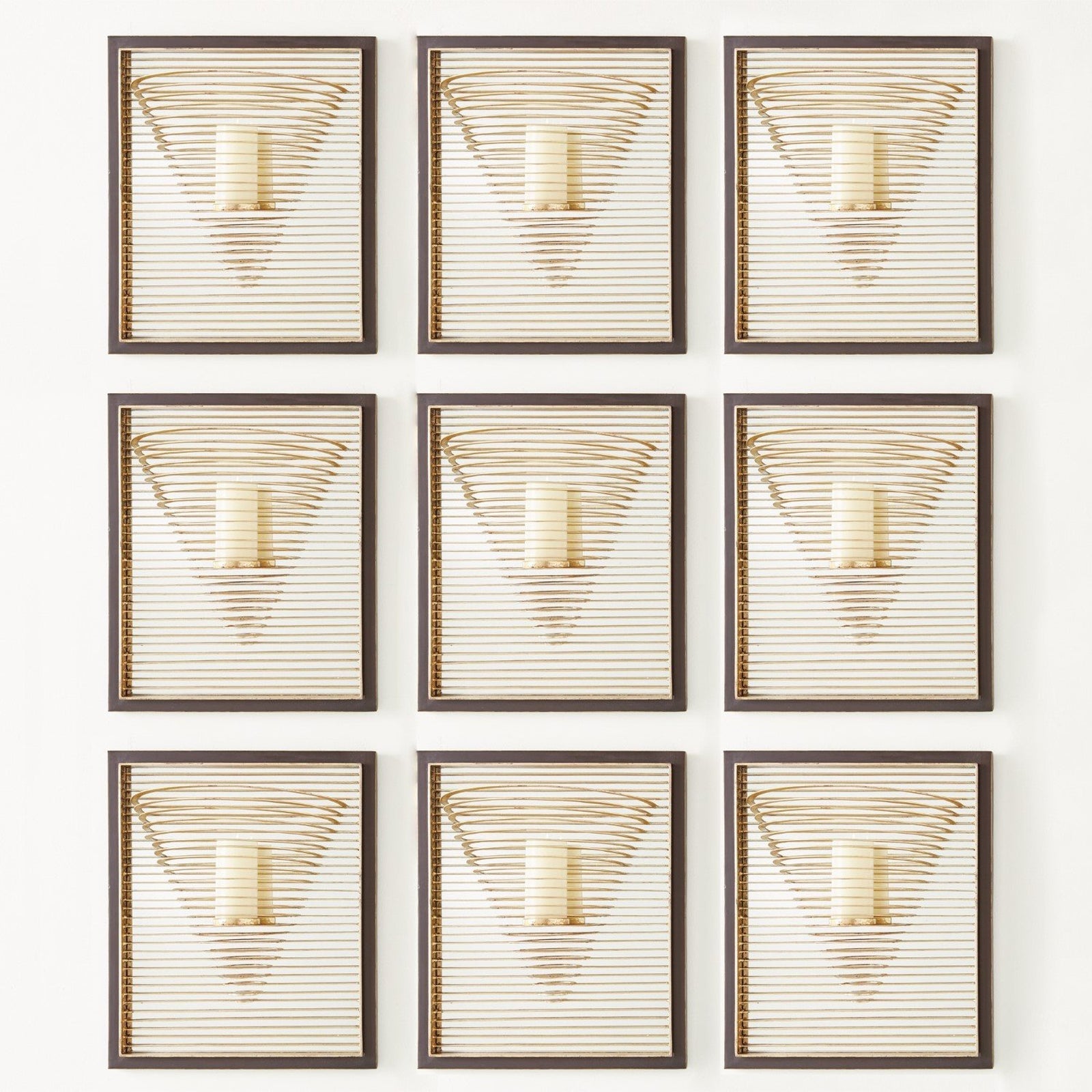 Global Views Pyramid Candle Sconce