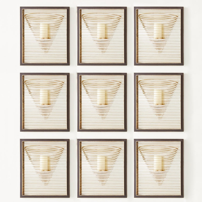 Global Views Pyramid Candle Sconce