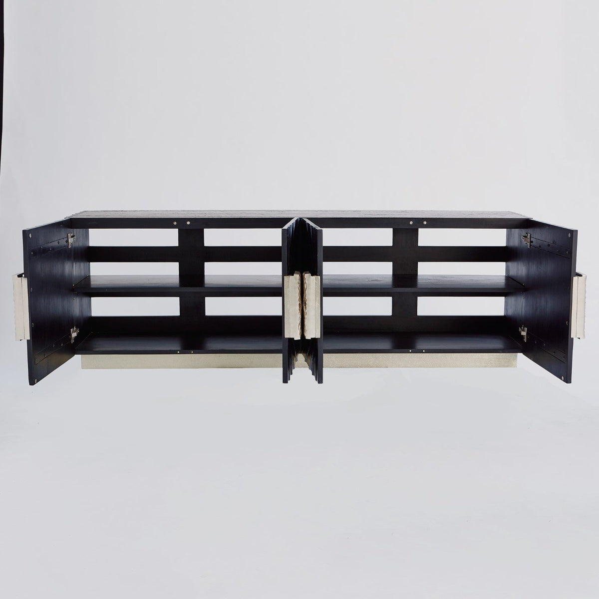 Global Views Pleated Media Cabinet