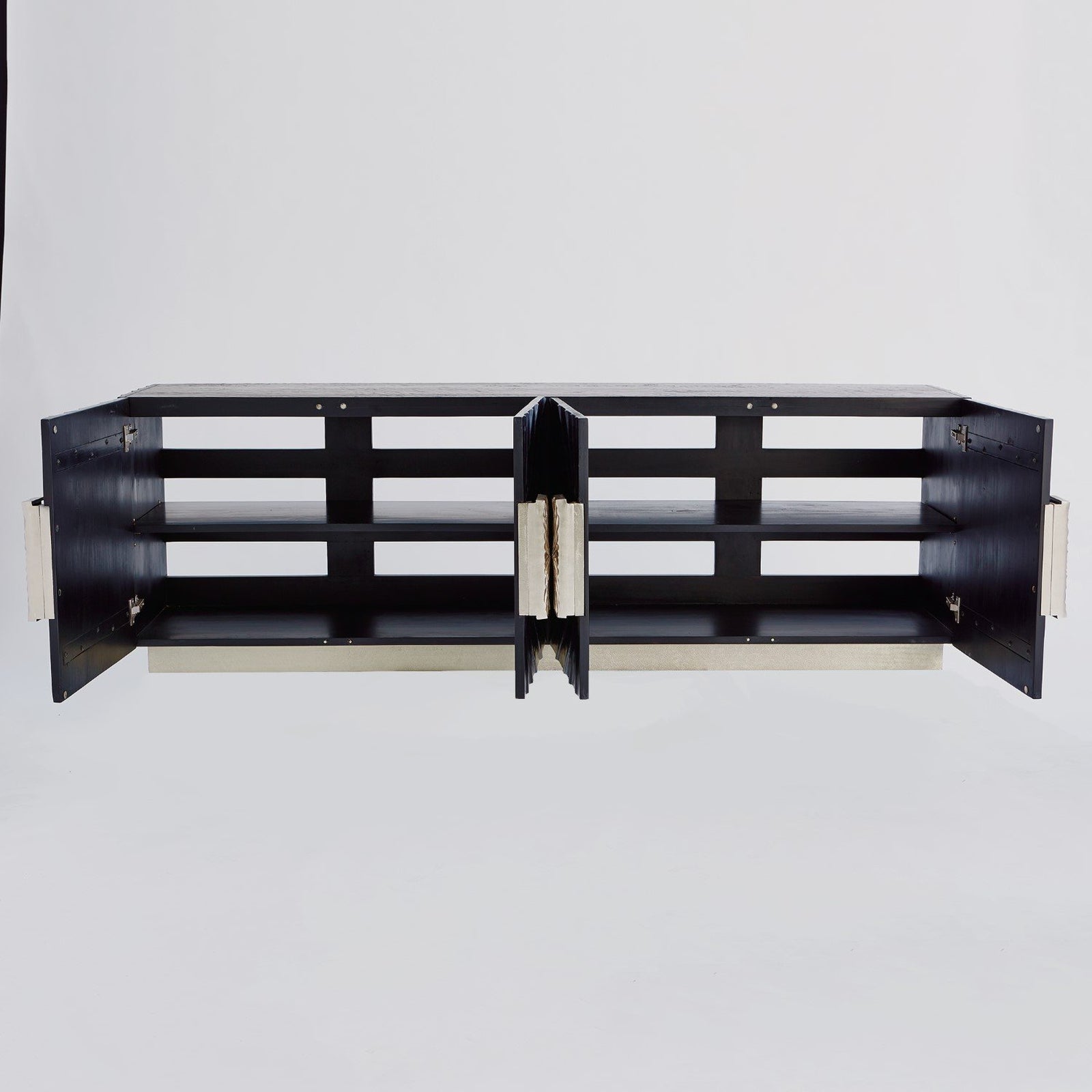 Global Views Pleated Media Cabinet