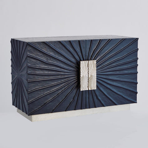 Global Views Pleated Two Door Cabinet