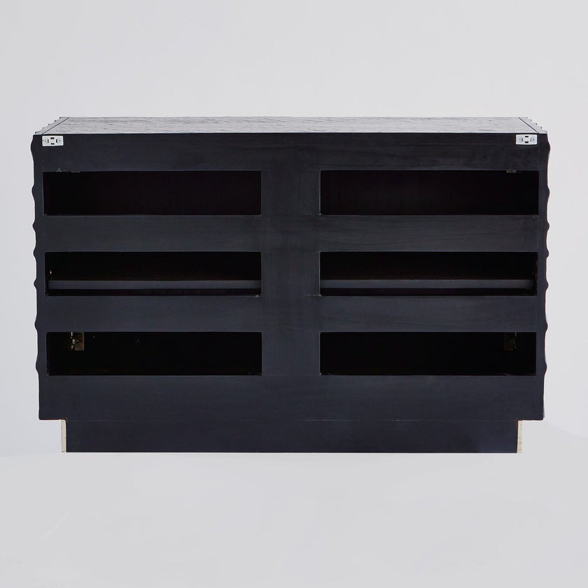 Global Views Pleated Two Door Cabinet