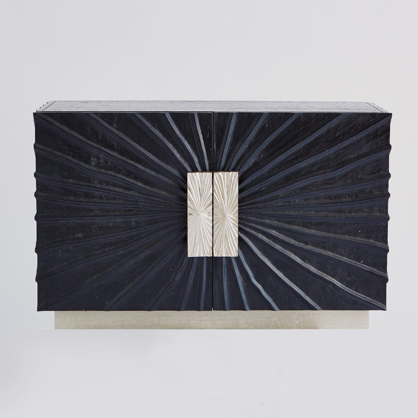 Global Views Pleated Two Door Cabinet