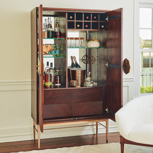 Global Views Galapagos Bar Cabinet