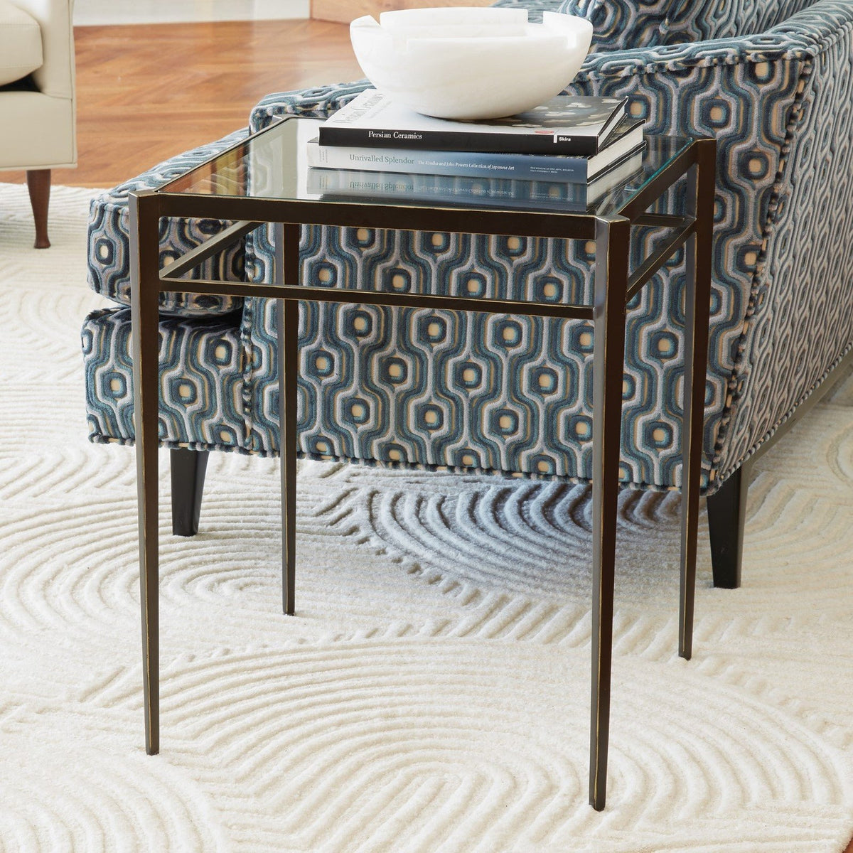 Global Views Lescot Side Table