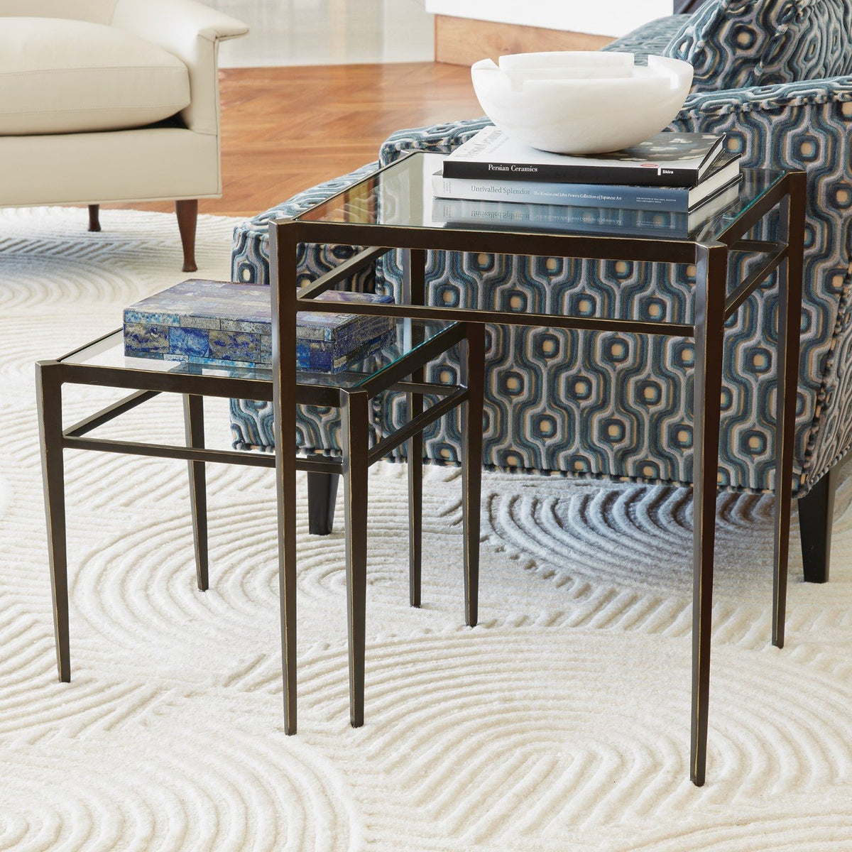Global Views Lescot Side Table