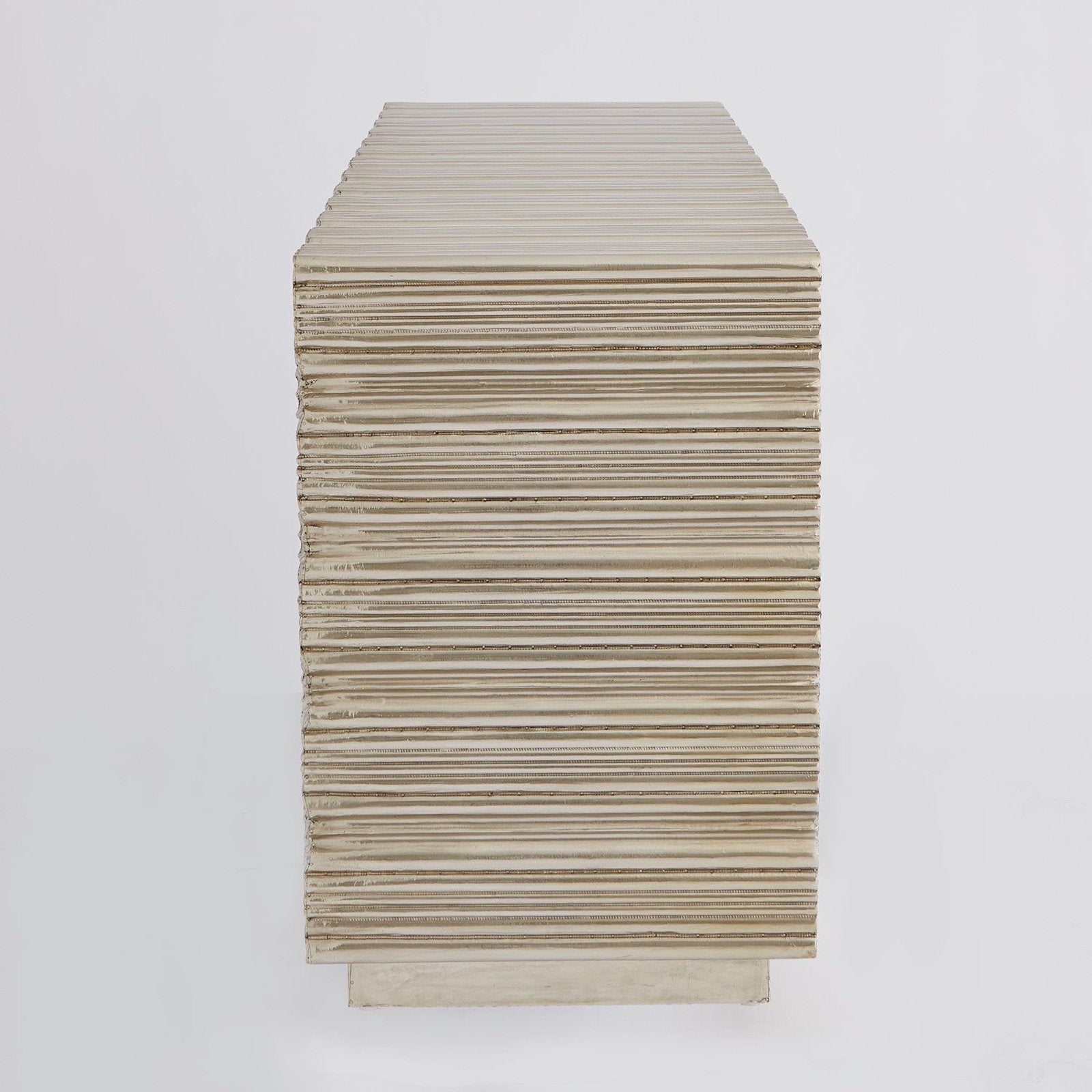 Global Views Linenfold Cabinet