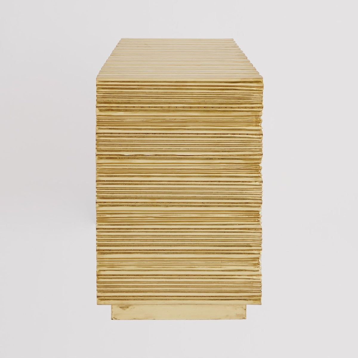 Global Views Linenfold Cabinet