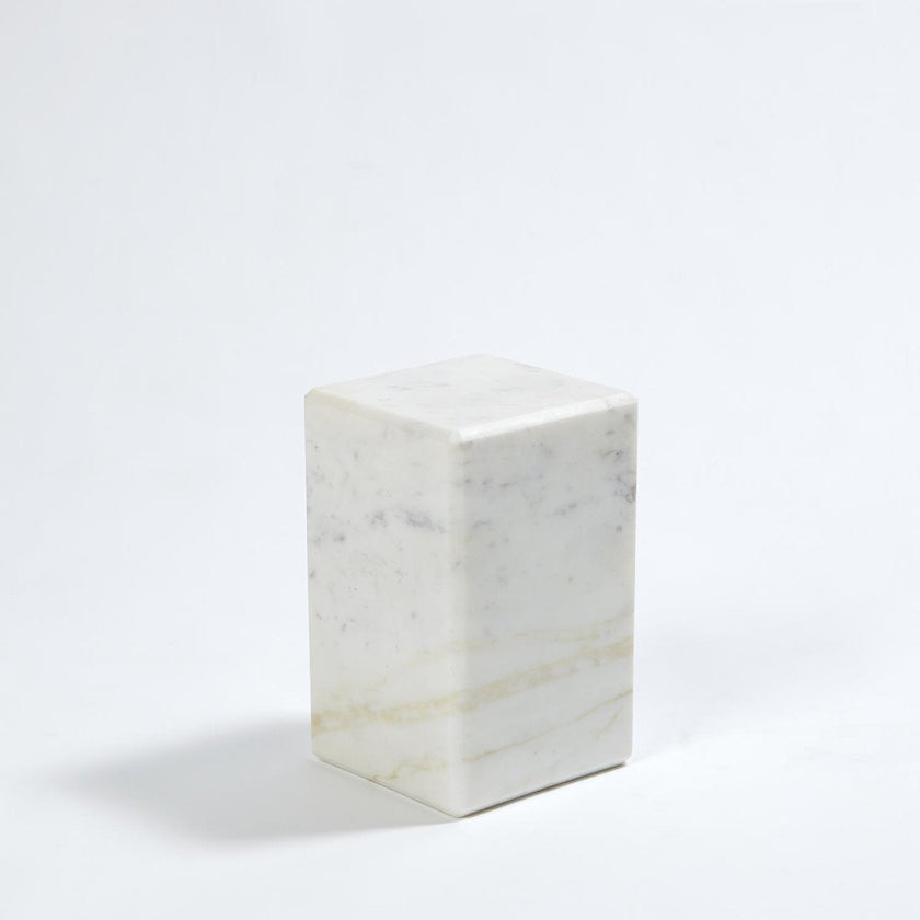 Global Views Marble Mini Pedestal
