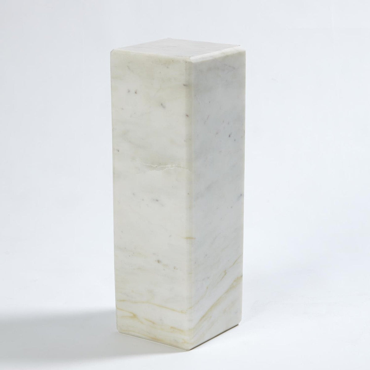 Global Views Marble Mini Pedestal