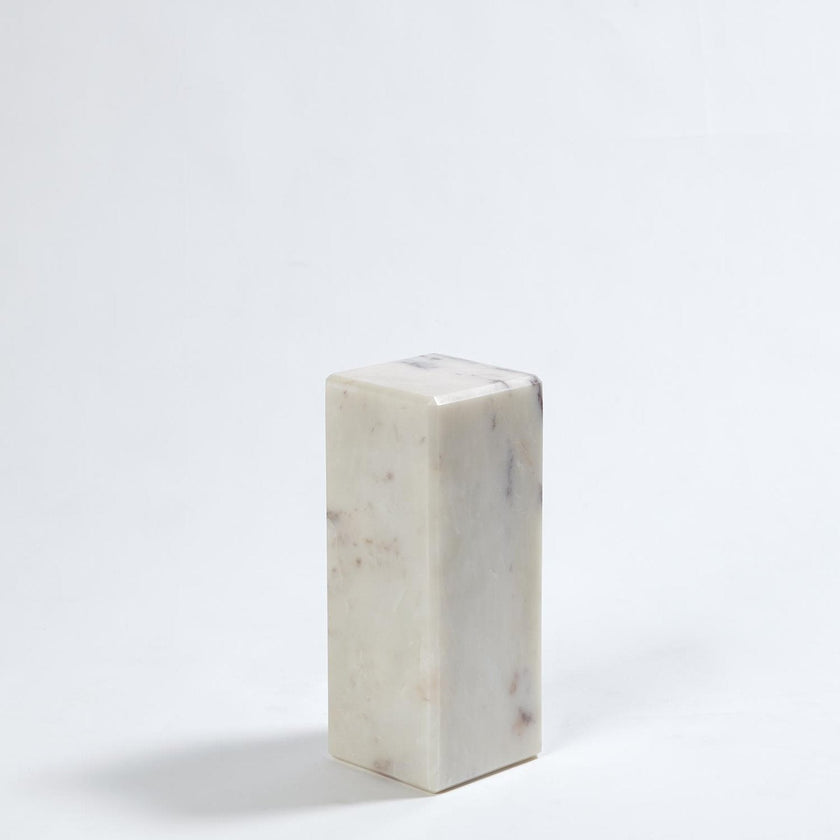 Global Views Marble Mini Pedestal