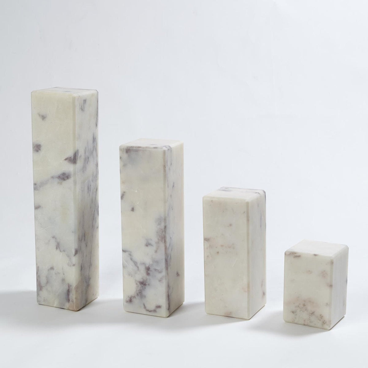 Global Views Marble Mini Pedestal