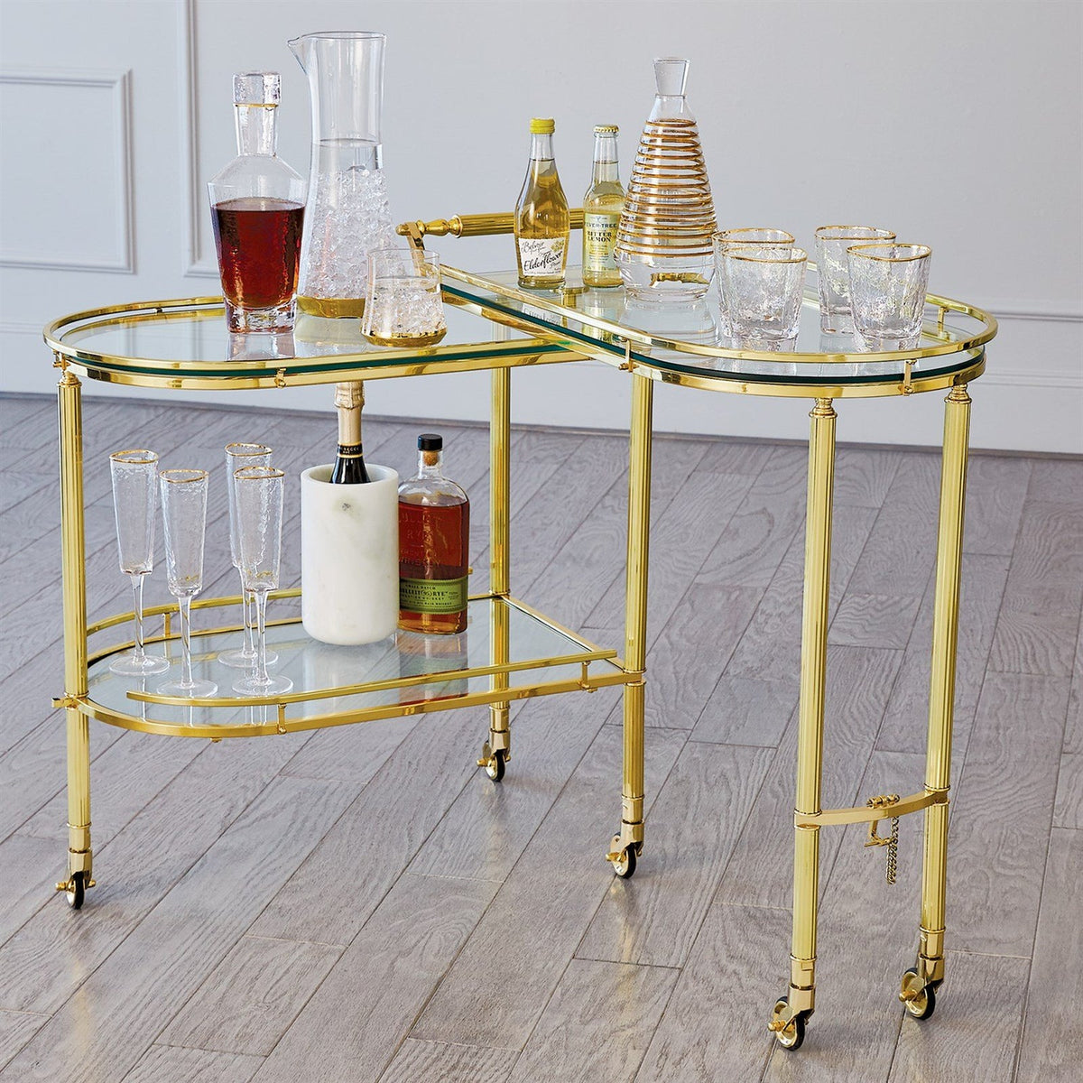 Global Views Gallery Folding Bar