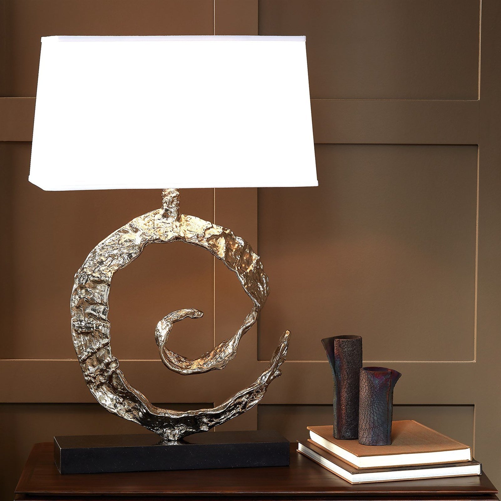 Global Views Swirl Lamp