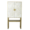 Global Views Gypsum Bar Cabinet