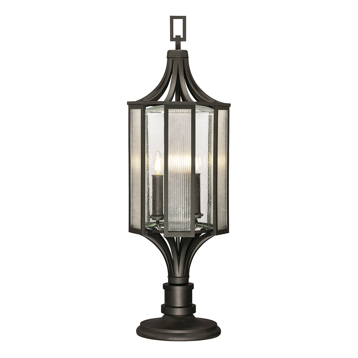 Fine Art Bristol 37.5" Outdoor Adjustable Pier/Post Mount