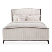 Michael Amini Paris Chic Tufted Panel Bed