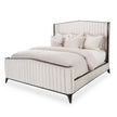 Michael Amini Paris Chic Tufted Panel Bed