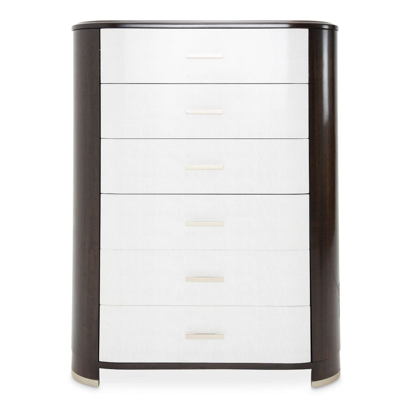 Michael Amini Paris Chic 6 Drawer Chest Espresso