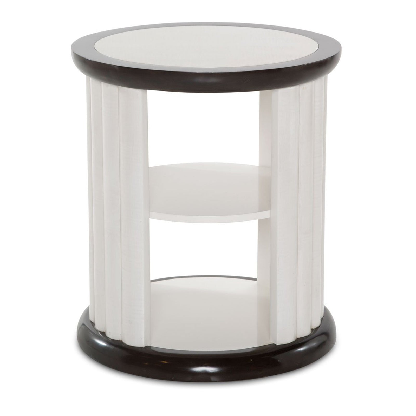 Michael Amini Paris Chic Round End Table