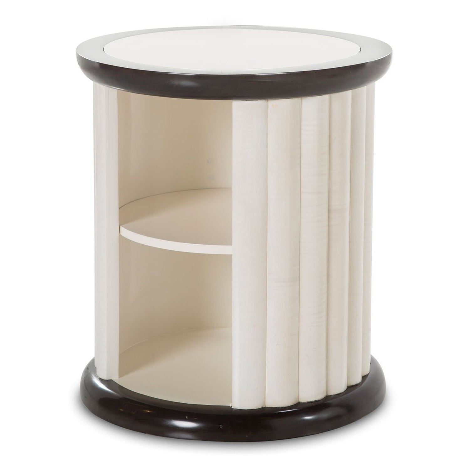 Michael Amini Paris Chic Round End Table
