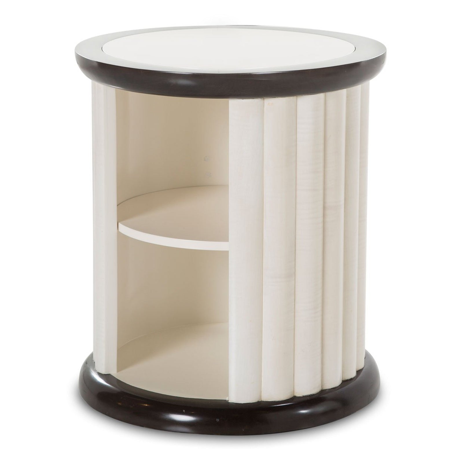 Michael Amini Paris Chic Round End Table