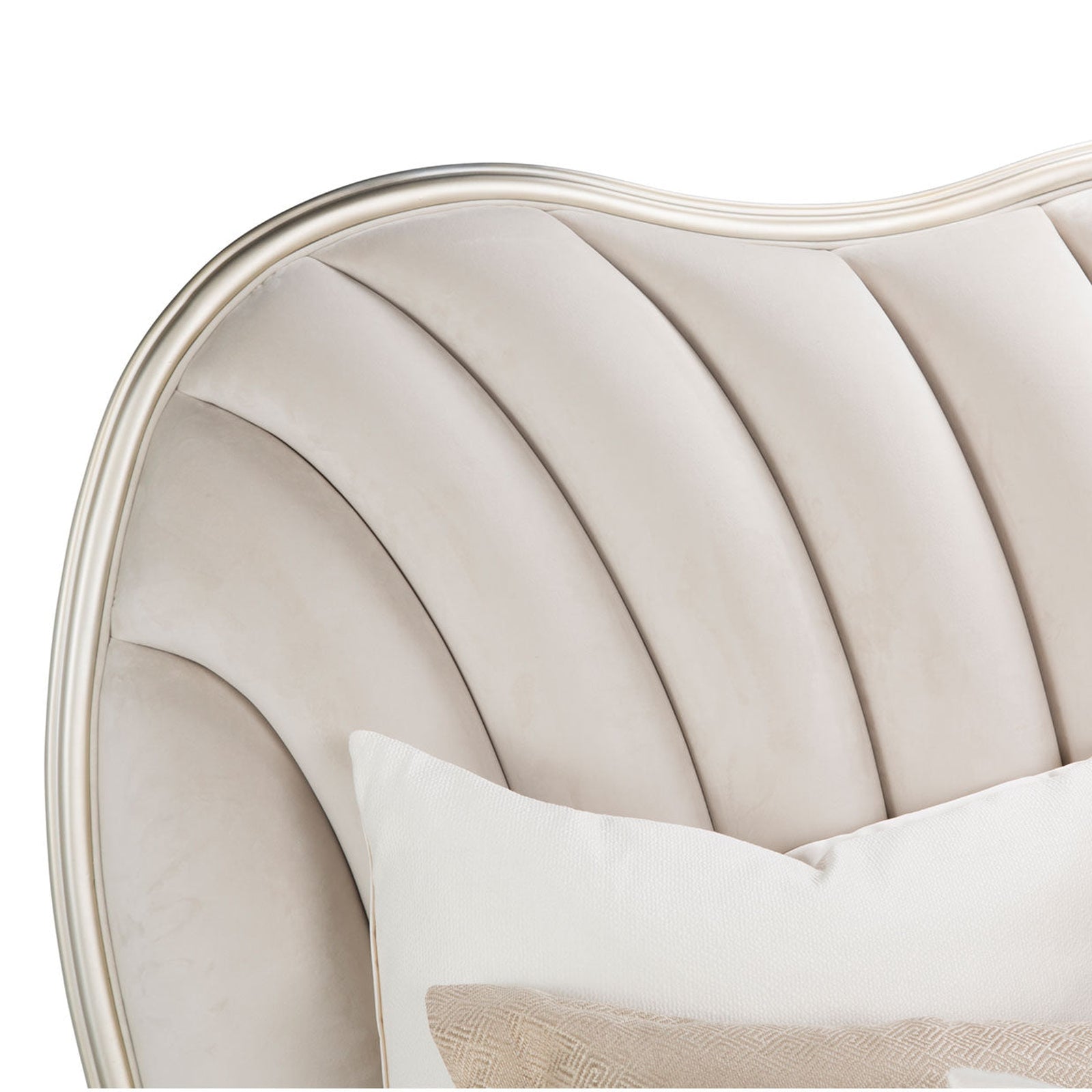 Michael Amini London Place Upholstered Panel Bed